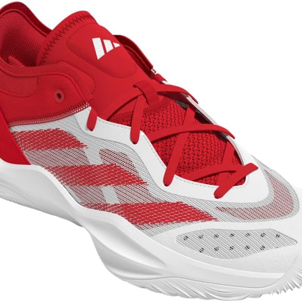 adidas Adizero Select 2.0 Basketball Mens 9 Red‎ White Sneakers Athletic Shoes - Picture 6 of 10